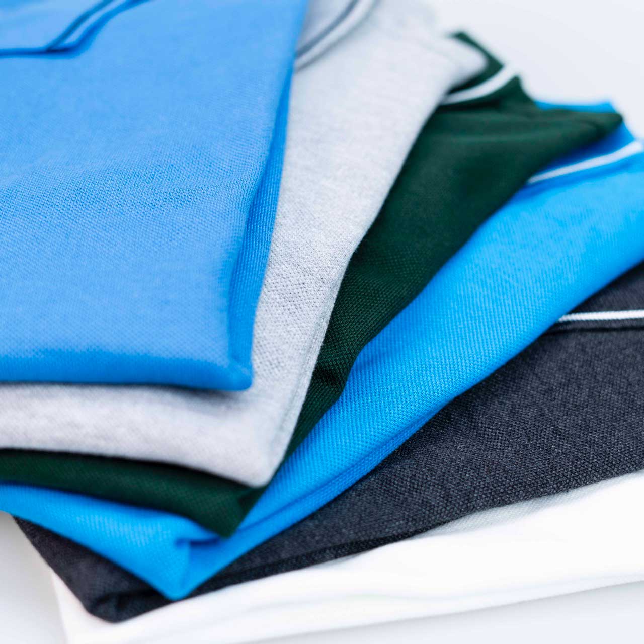 Fabric & Color Palette — Polo T-shirts